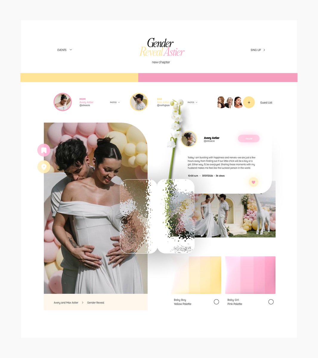 silksacie's tweet photo. Petals &amp; Co’   B or G?  —   :  🪹
®   𝟑𝟏.   ╰╮   the-Gender     ⊰

(  Read.  )  The Astier family and their loved ones are excited as they wait for the gender reveal of their little chick.

ꕤ  —  boy or girl?  /  july, 31.
#GenderAstier #CharlieOrSally https://t.co/YvmRk0qExy