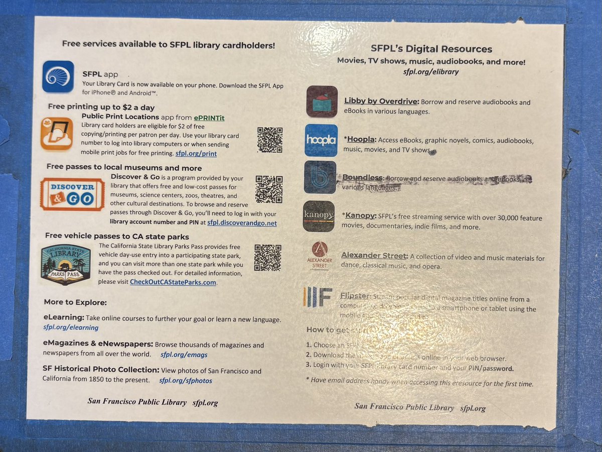 sse12458's tweet photo. you can print for free at the library https://t.co/ddcdFIctai