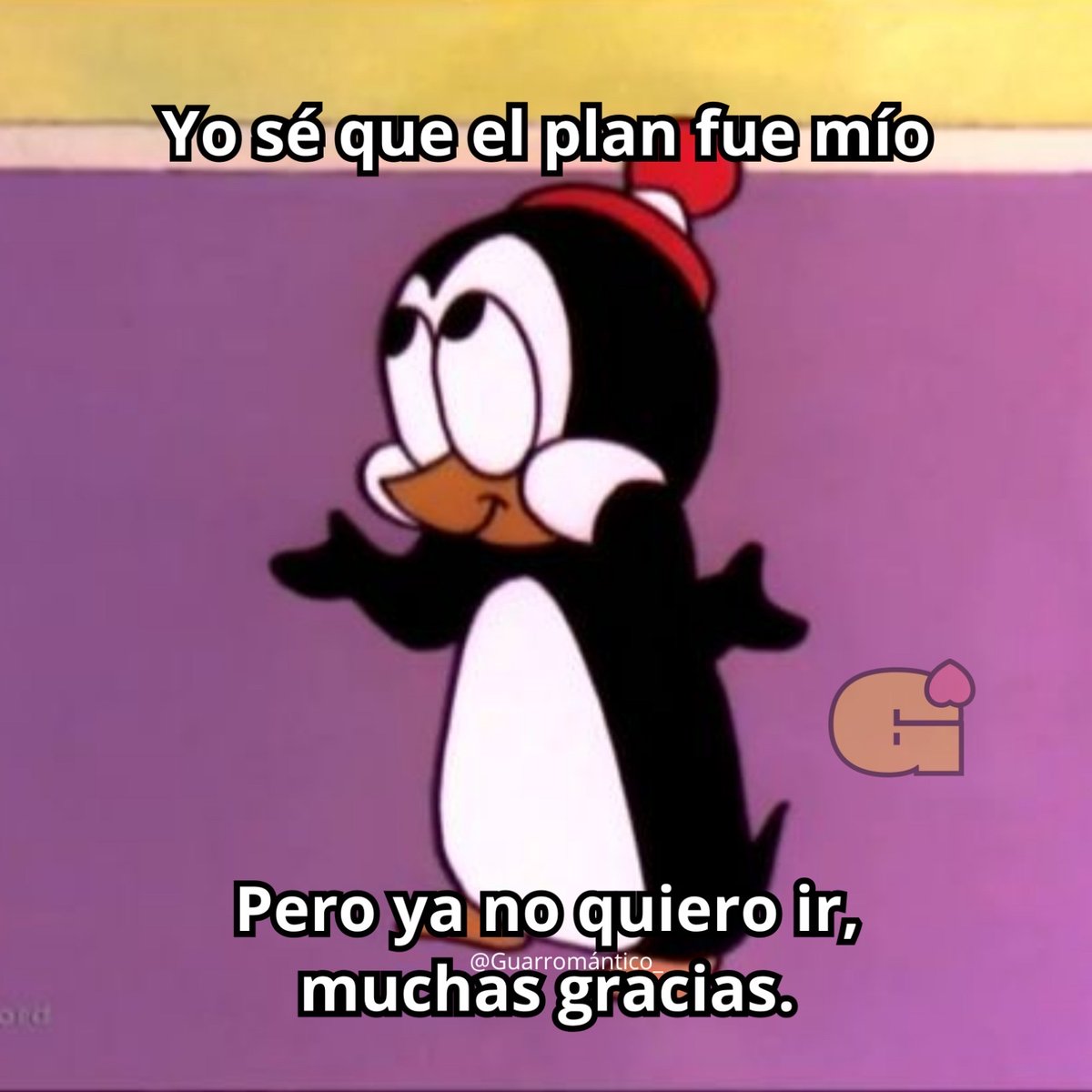 Guarromantico_'s tweet photo. Ya no voy. https://t.co/H3STFECrX6