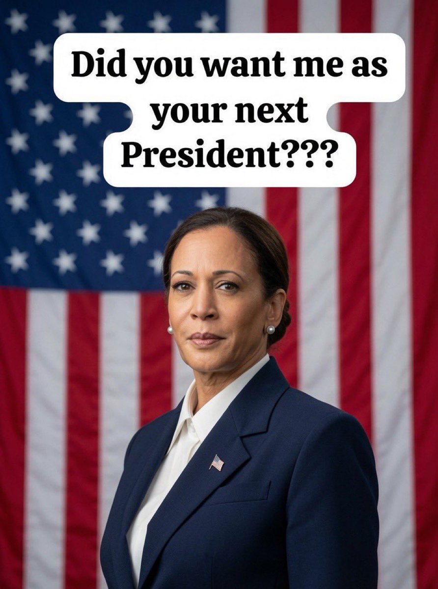 chat__maye's tweet photo. Kamala Harris asks: Did you want me as President?

The replies are destroying her 

YES or NO — be brutally honest 🙏 https://t.co/QPSOJtNM1P