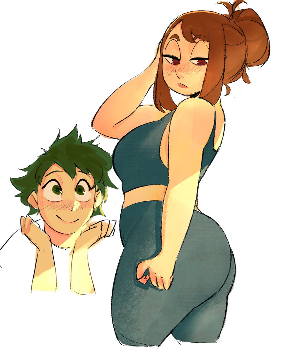 rawclapo's tweet photo. Ochako uraraka 
#bhna #mha #uraraka https://t.co/ggSyQRcVXk