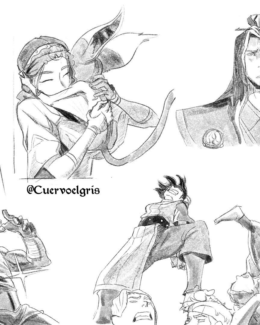 cuervoelgris's tweet photo. Fanart del equipo avatar ^^ 

#avatarthelastairbender https://t.co/1XDGERwN9H