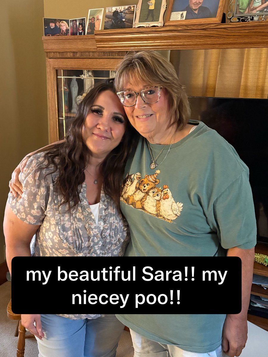 beth_lillyspad's tweet photo. Spent time with family and had an awesome dinner!!
After 2 years I FINALLY got to see my sister bro. In law and my niecey poo!!
BONUS my son was home for a week!! https://t.co/k01MYqTT81