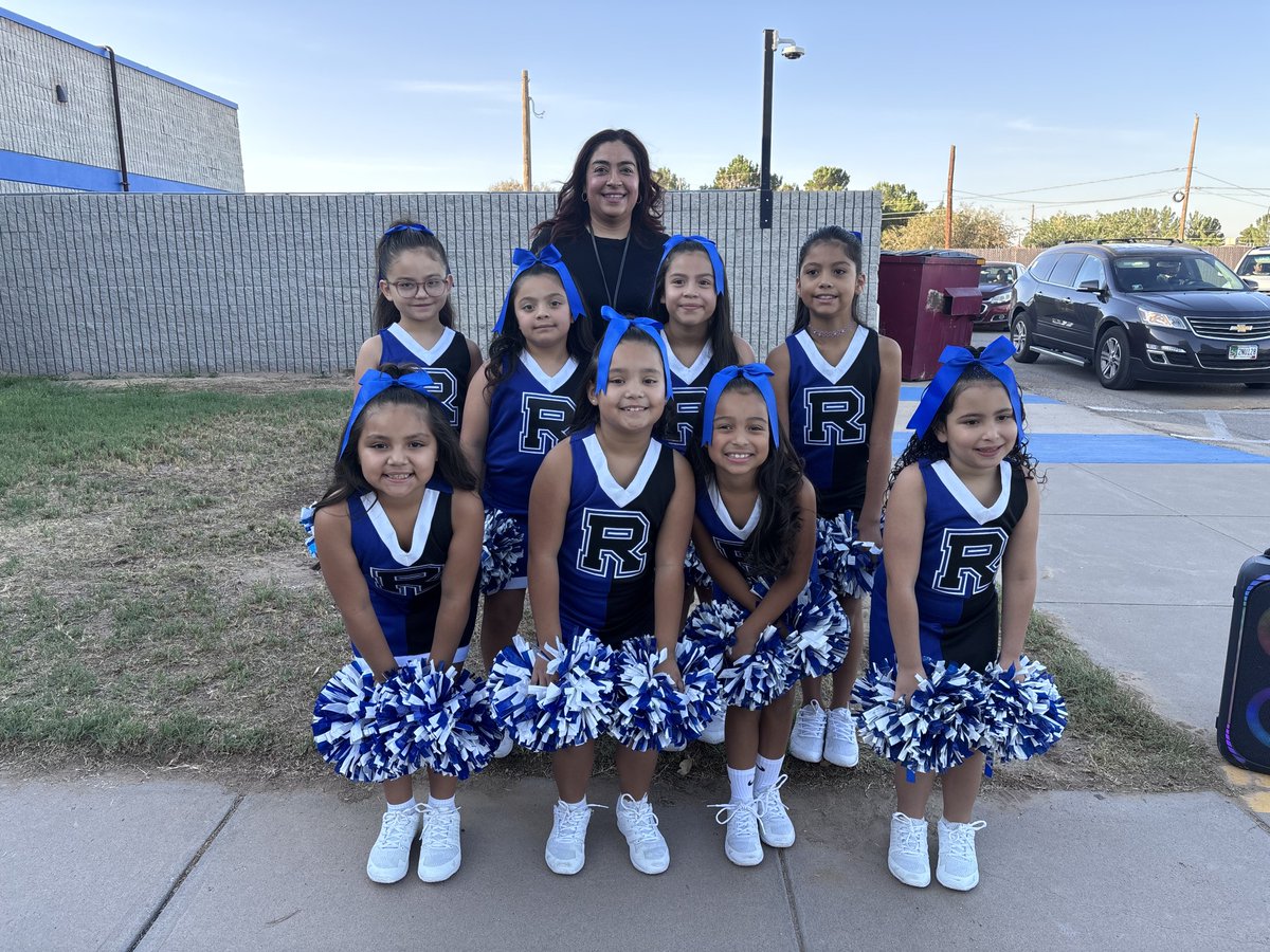 RRRojas_ES's tweet photo. Huge shoutout to our incredible cheer team for bringing the energy, heart, and dedication this Friday morning!
@MJimenez_SHS @SMorales_Res @SAguirre_RES @SocorroISD https://t.co/rYr0qOUllo