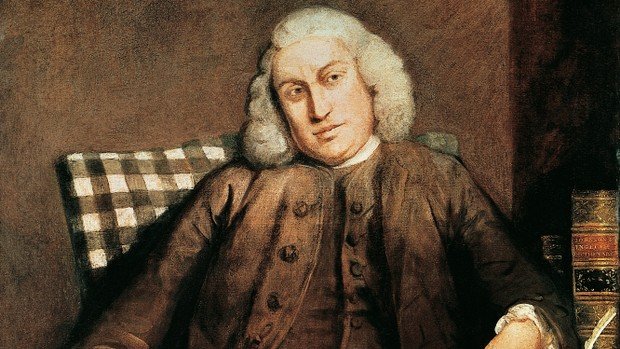 Antho_Repartie's tweet photo. Samuel Johnson rend un avis très négatif sur le livre d'un médiocre écrivain. L'autre proteste :

- Vous n'avez même pas lu mon livre en entier !

- Quand un steak est trop cuit, une bouchée suffit. https://t.co/nzuAKgfDho