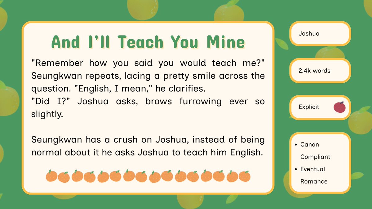 boorarepairfest's tweet photo. 💬And I'll Teach You Mine💬

💬Hjs/Bsk
💬Eventual Romance
💬Rated E
💬Chaptered (1/?)

https://t.co/vSS0zQGadn https://t.co/BxA1xOIgcJ