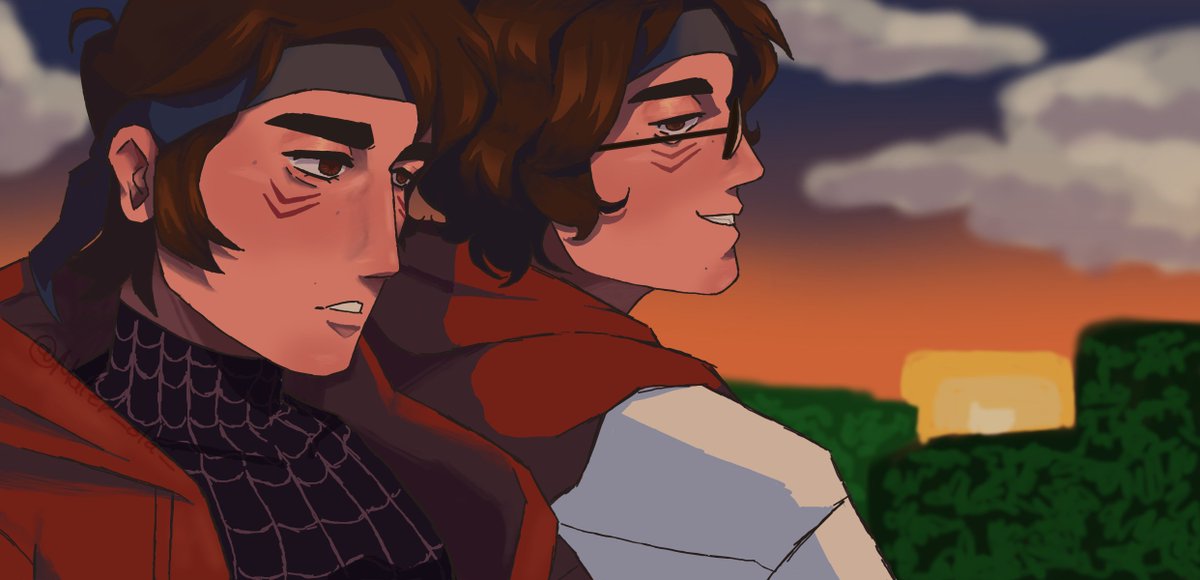 mafer_ola_'s tweet photo. hermanitooos🕷️ &amp; 🤓
#QSMP2 #qsmp2fanarts #roier #doied https://t.co/uO3eyUMHgO
