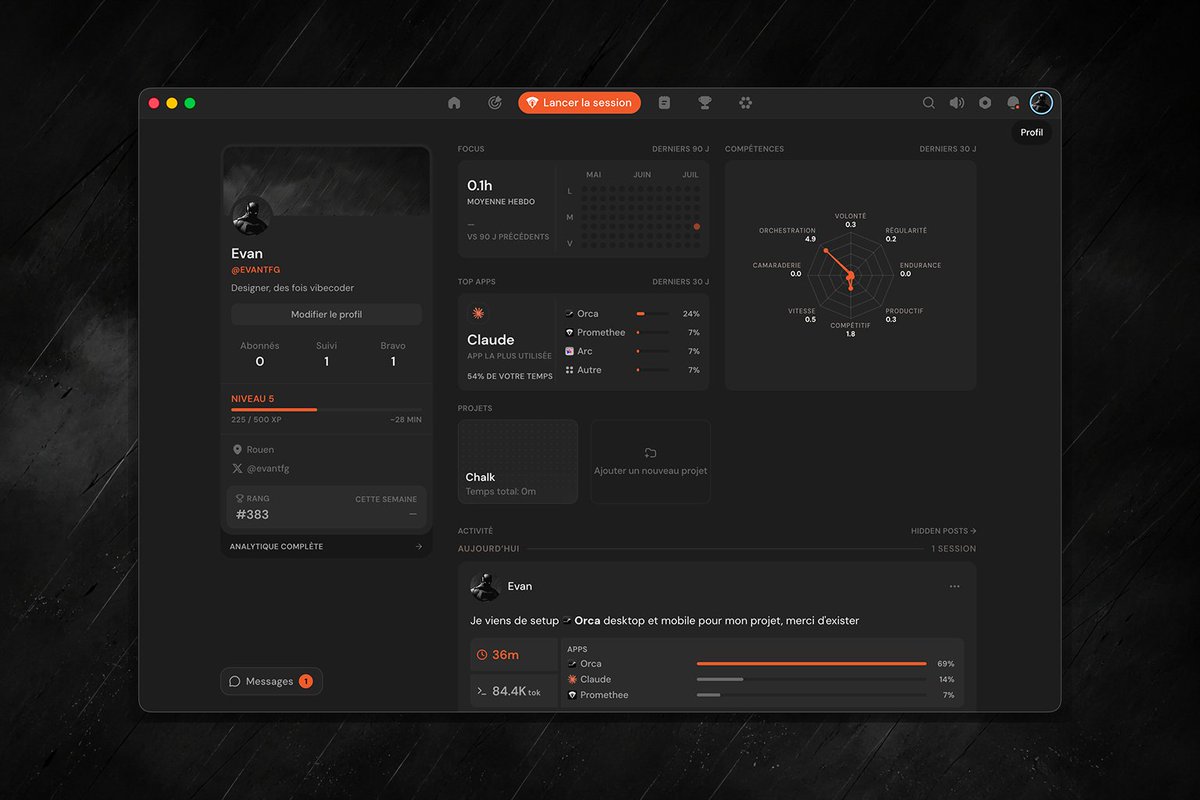 evantfg's tweet photo. Aujourd'hui premier test de @Promethee_io 

Franchement super bien foutu, et surtout ultra motivant les leaderboards.

On va essayer de grimper un peu dans le top mais y'a vraiment des gros charbonneurs mdrr

Merci @LiorNsnd https://t.co/3VGF8YNDE9