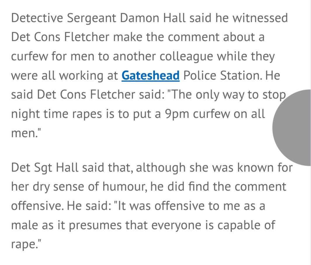 DrRebeccaTidy's tweet photo. Rachel Fletcher: "I have been labelled as a man hater because I call out misogyny and I'm a feminist. The atmosphere is, if you call out misogyny, you hate men. That's what I have been told repeatedly at work - I hate men." https://t.co/uWD2gUkuMB