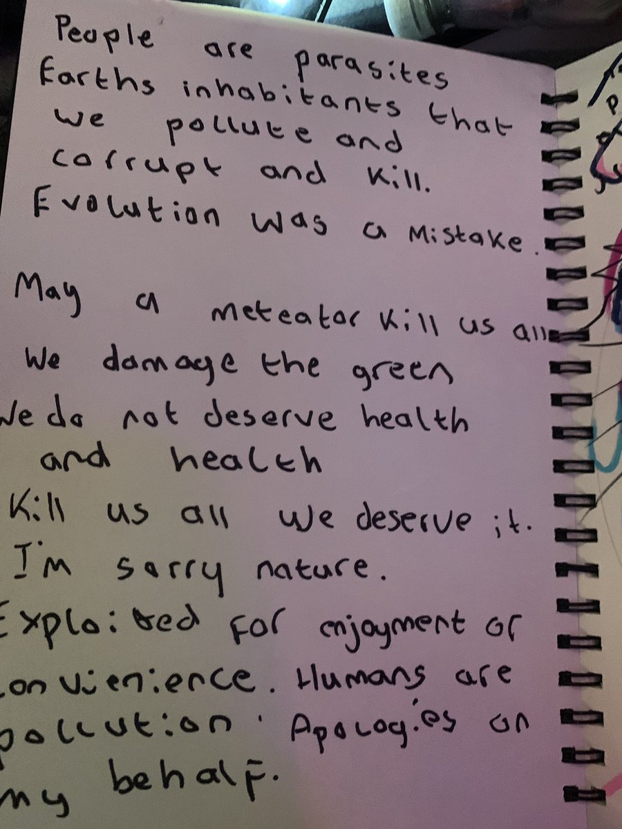 Kyroamine's tweet photo. Oh and n an old work. N the words that bleed through the other side https://t.co/MIwrc1YIRI