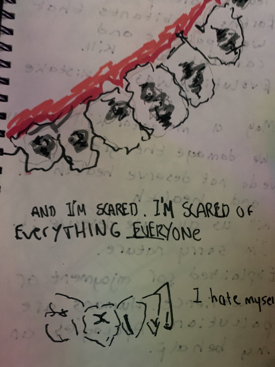 Kyroamine's tweet photo. Oh and n an old work. N the words that bleed through the other side https://t.co/MIwrc1YIRI