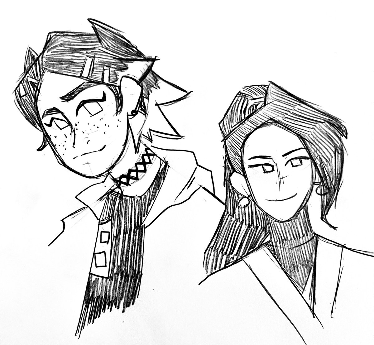 GiraffeFactory_'s tweet photo. More valo agent drawing practice https://t.co/BWgedTZElS