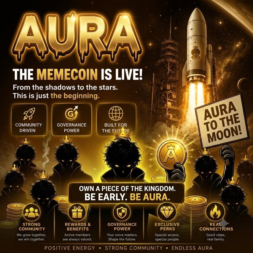 Emminet12's tweet photo. Every strong community starts with people who choose to believe before the crowd arrives. 
Proud to be part of the journey with @AuraOnS0l . We're just getting started. Let's keep building, growing, and proving that consistency always wins. https://t.co/yVpPqhMd4T