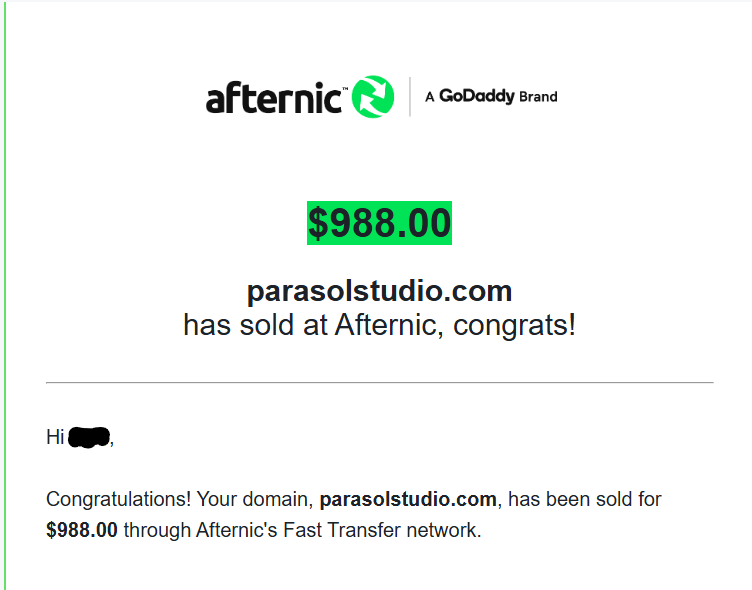 domainor's tweet photo. SOLD ! 
Thanks to @afternic 

#domain #domains https://t.co/SztlqxUBQx
