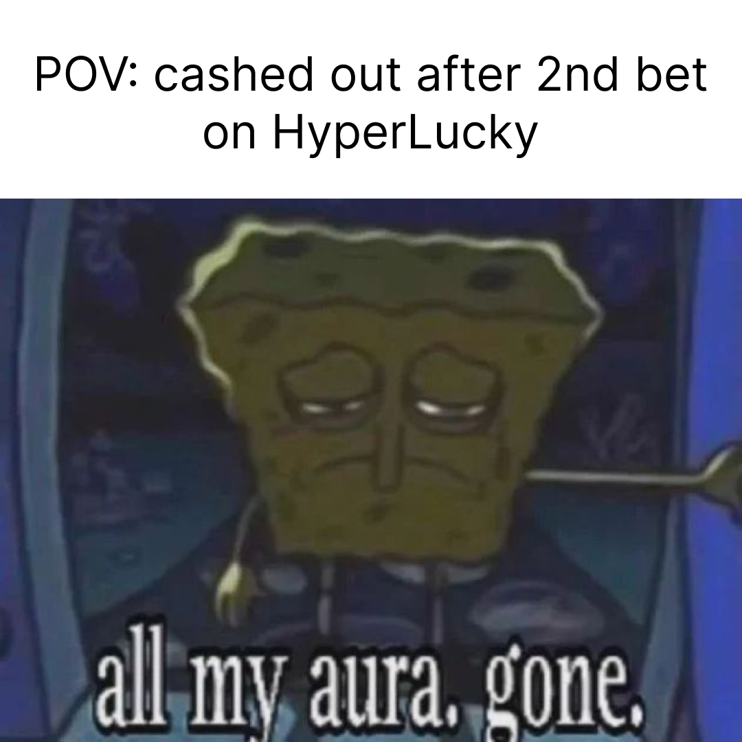 Neuerjr001's tweet photo. Bailed out way too early on HyperLucky and now I gotta live with the regret 😭💔

https://t.co/va1GcwVfnV

Are you the type to play it safe or ride it out till the end? https://t.co/FVg6mZiPCd