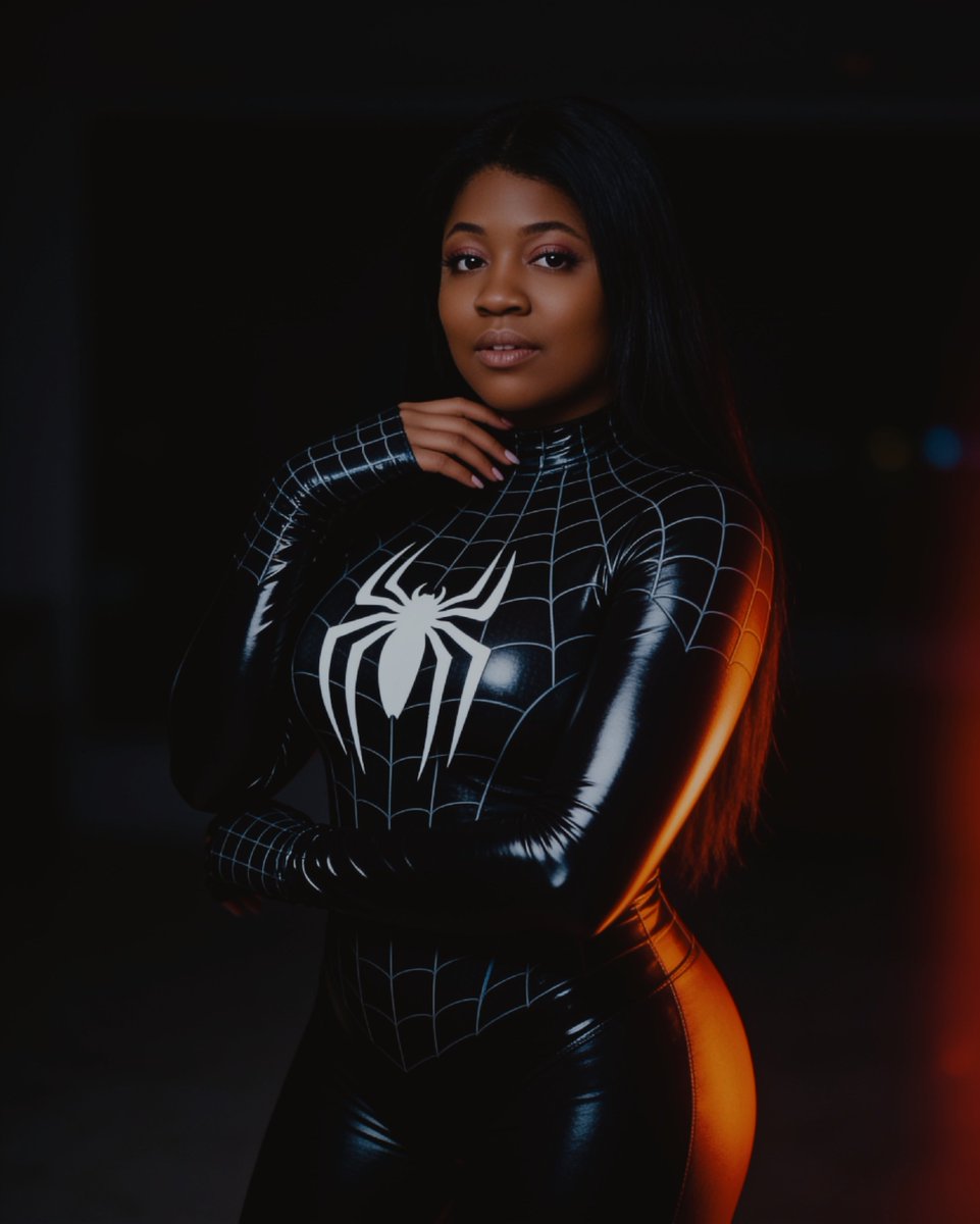 MsMilkyNaturals's tweet photo. Wanna go see the new Spiderman movie?
#blackcosplay #blackcosplayer #spiderman https://t.co/JVAJ4ilNnm