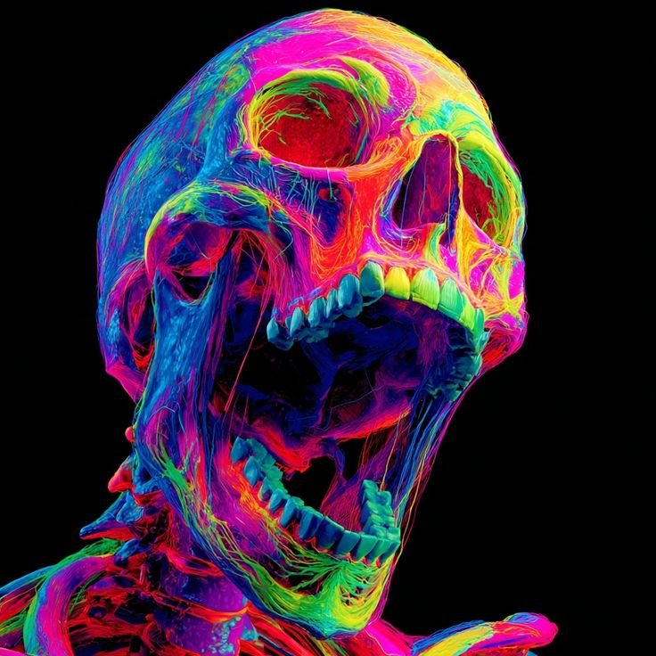 BunnieKat1962's tweet photo. Screaming into the
#Void
#Skeleton https://t.co/2iMKduwn9w