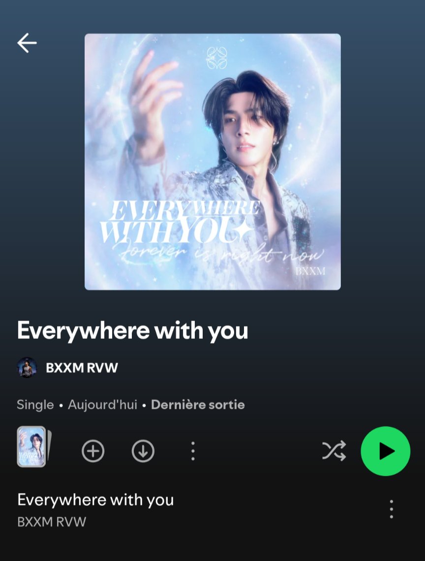 ClaraMaeda's tweet photo. Past midnight in France, it's finally here 🥹✨

I was surprised by the upbeat tempo, but your voice is still the softest, like a warm hug 🫂 🥰

And it's such a beautiful love song 🤍✨

#BXXMRVW https://t.co/QEYh2kjeJE