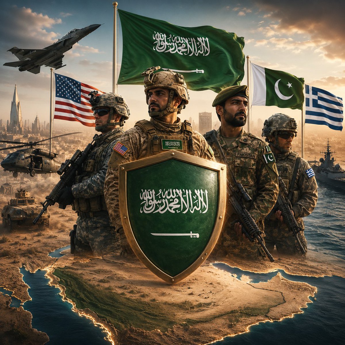 MrKndel's tweet photo. هل تعلم

أنّ الجيش السعودي

هو رابع اقوى جيش

في المملكة العربية السعودية

بعد الجيش الأمريكي

والجيش الباكستاني

والجيش اليوناني https://t.co/ZbsAwe6e6Z