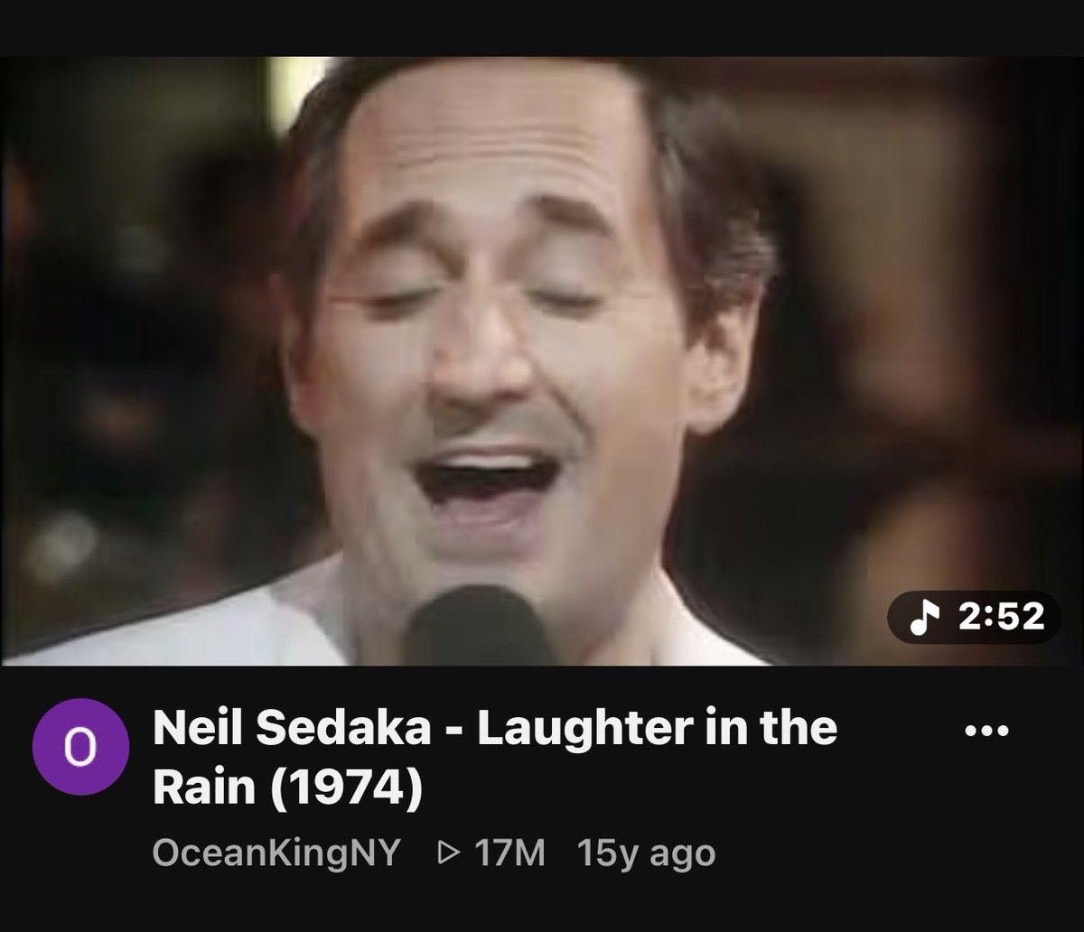 River3The's tweet photo. #FridayReigns
#GeoEngineering
https://t.co/ZDWBN87hNt
Laughter In The Rain ☔️
Neil Sedaka
#Pop70s https://t.co/REiLwgYede