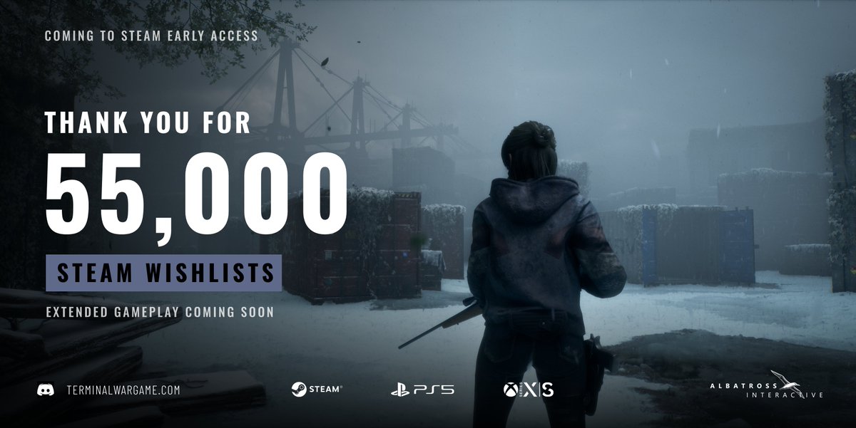 TerminalWarGame's tweet photo. We are so grateful to have reached this milestone as a self funded &amp; independent team.

Thank you for the ongoing support. Much more to come! https://t.co/opFgqfl73r