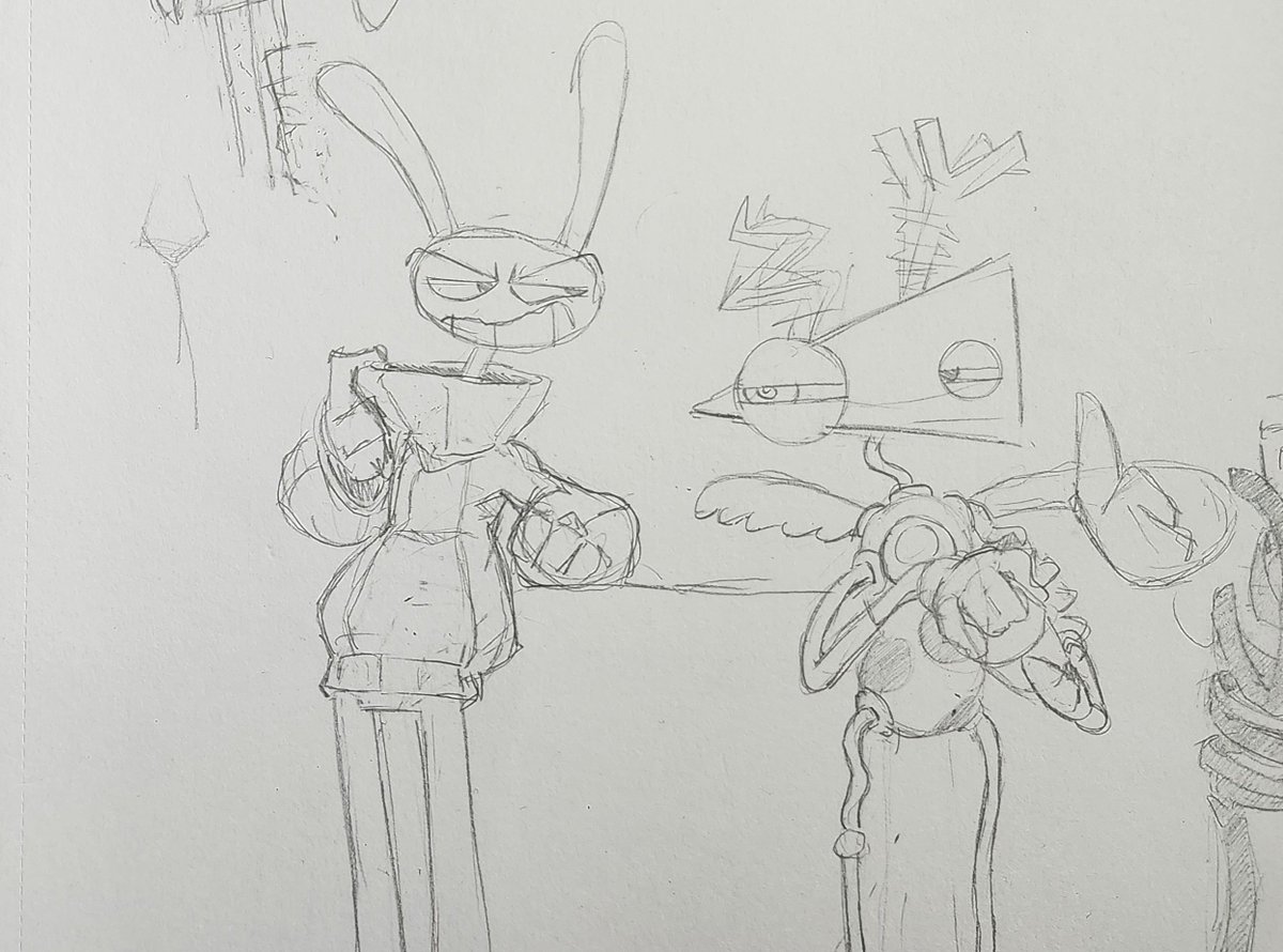 P0rkBean's tweet photo. Actually been having fun drawing traditionally 
#TADC #TheAmazingDigitalCircus https://t.co/ewbCYy7QdL