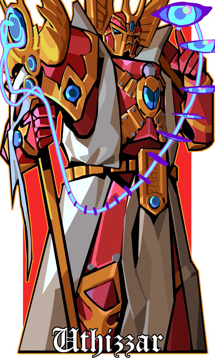 Ken_Wiaa's tweet photo. "The Magister Templi of the Athanaean," Uthizzar
@warhammer https://t.co/x1uHsJizY6