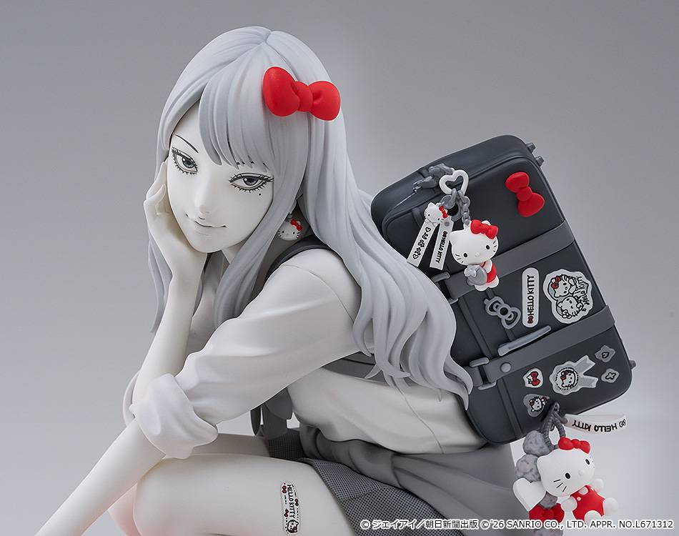 FigureMerch's tweet photo. Gyaru Tomie x Hello Kitty statue

With a unique design where cuteness and madness exist side by side, this figure can be enjoyed not only as a character collectible, but also as an eye-catching art piece. A special version of Tomie born from an unforgettable collaboration. https://t.co/k3cW48oFLs