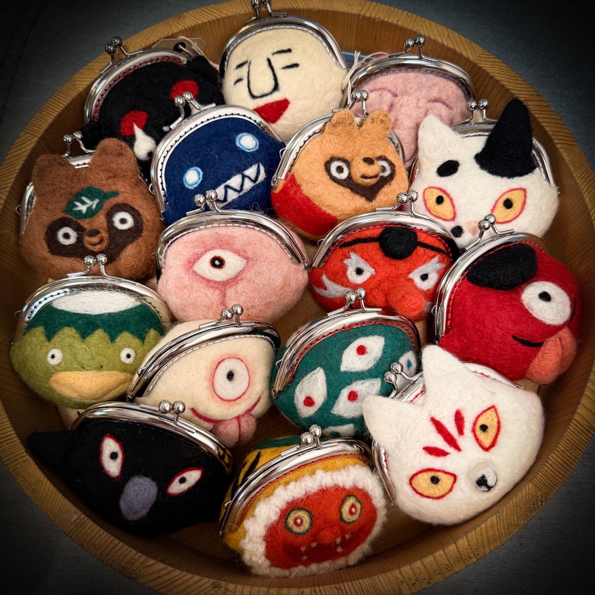 羊毛フェルト　ハロウィン妖怪百鬼夜行 8/1〜31まで京東都スカイツリー・ソラマチ店さんの #ぞろぞろ百鬼夜行