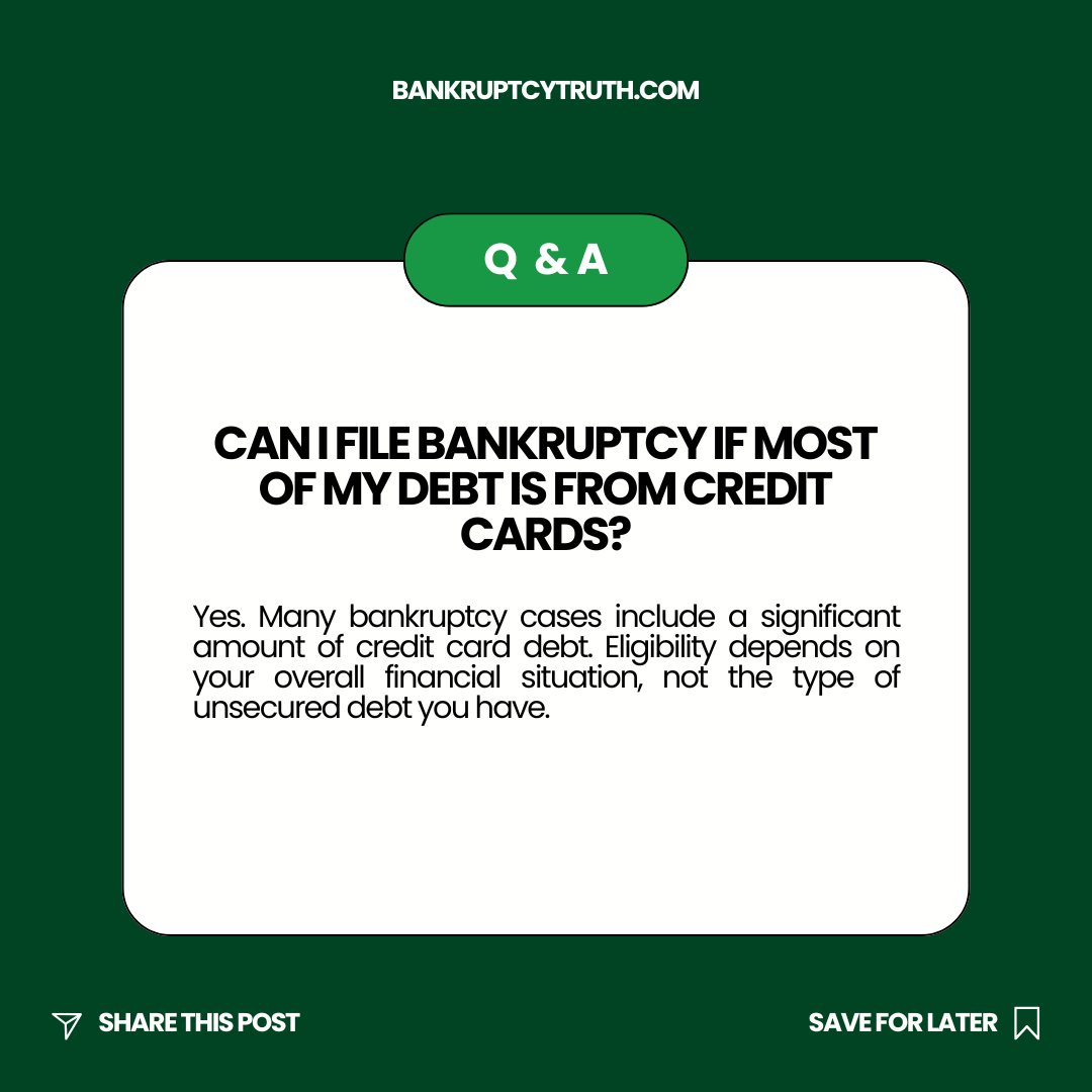 BankruptcyMinn's tweet photo. #FAQFriday 💡

There is no single reason why people experience financial hardship. Medical bills, job changes, divorce, unexpected expenses, or credit card debt can all contribute.

Bankruptcy focuses on where you are today and your path forward. https://t.co/izpuyF7gck