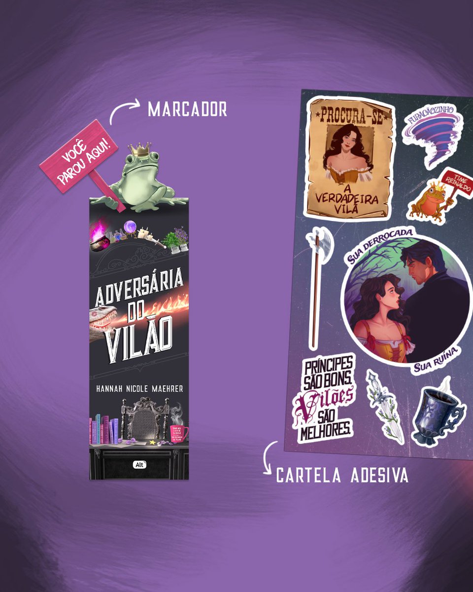 editoraalt's tweet photo. 🚨 PRÉ-VENDA LIBERADA!!!!! ✨️

O cargo de “adversária do Vilão” foi preenchido. Evie Sage não se lembra de ter feito sua inscrição.

Evie sempre fez de tudo para ser prestativa, leal e apenas moderadamente envolvida em atos de traição. + https://t.co/74ei1LhAd5