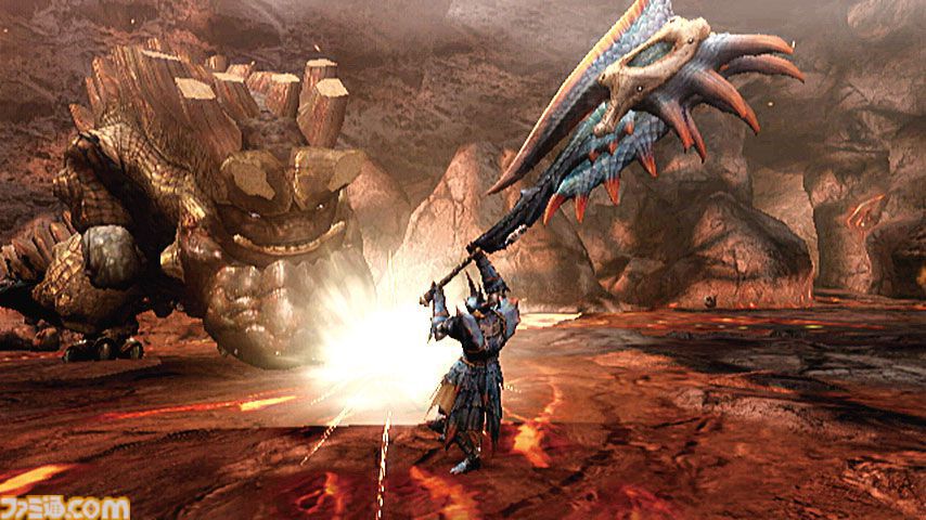 famitsu's tweet photo. 【今日は何の日？】
2009年8月1日『モンスターハンター3（トライ）』（MH3）が発売。今年で17周年
https://t.co/hOnCLtFJqd

『モンハン』シリーズで初めて水中での狩猟が可能に。泳ぎながら立ち回るバトルに興奮。ロアルドロスやチャナガブル、ラギアクルスの熱い狩猟シーンが忘れられない。 https://t.co/svu0iSZkVd
