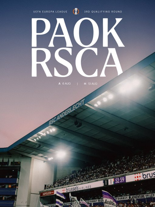 DandyFutbolari's tweet photo. FINAAAAL!!! Estamos dentro de milagro y ahora PAOK #UEL

A la siguiente ronda previa de la UEFA Europa League!!!

ANDERLECHT 3-1 Hammarby. 1-1 en la ida, se puso 0-1 la vuelta... REMONTADA EPICA en la 2º parte en Bélgica! #COYM

Danilo Sikan, Cvetkovic, Degreef - Paulos Abraham https://t.co/XeNXXEc8MZ