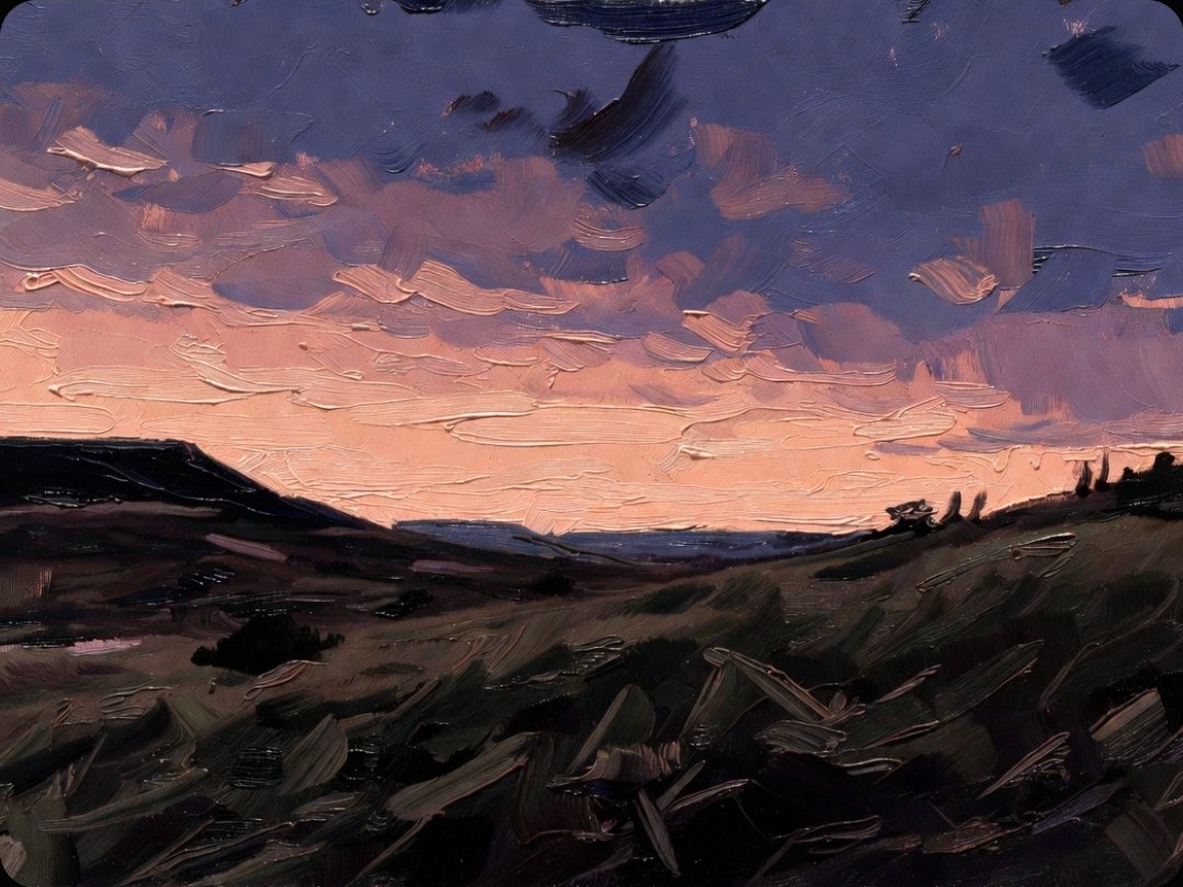 Painted_wisdom's tweet photo. Night doesn’t rush in; it arrives slowly, teaching us the beauty of taking our time. https://t.co/R2k2f40LpT