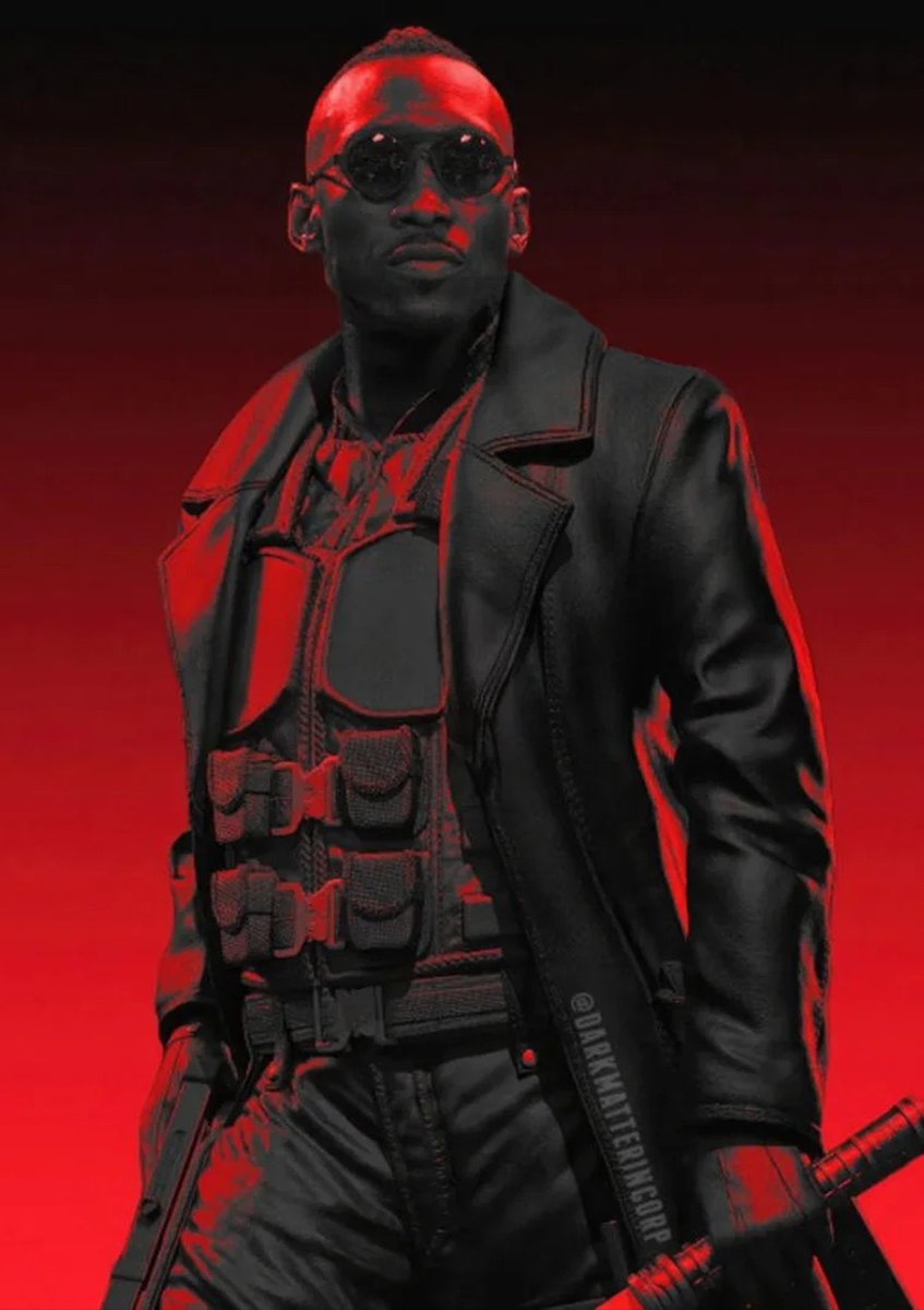 AnastsiaK47's tweet photo. Marvel officially killed the Blade movie, & Mahershala Ali is not staying quiet about it. 🔪 

"You had me under contract, they have billions of dollars." - that's Ali's actual response after years of delays.

5 different writers cycled through the script, the original director left back in 2022 & now Marvel has just confirmed the standalone film is dead entirely.

There's talk he might still show up in Avengers: Secret Wars instead, but this entire reboot, with years in the making, just quietly got shelved. 🤷🏼‍♀️ 

Marvel has had a rough couple of years figuring out what it actually wants to make. 

Blade is just one more casualty.