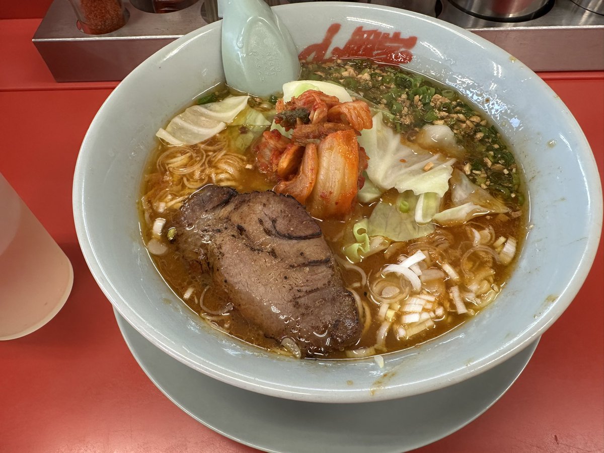 twinkle_05D's tweet photo. 山岡家の新メニュー美味かった🤤
朝から人多すぎ！！！！
よし！用事済ませてきますわ https://t.co/uwVPVBQsAy