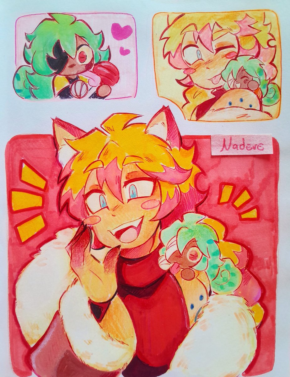 ChaleForever's tweet photo. Foxy🦊💗
#Nanbaka #nnbkArt #ナンバカ https://t.co/hiUV16GlII