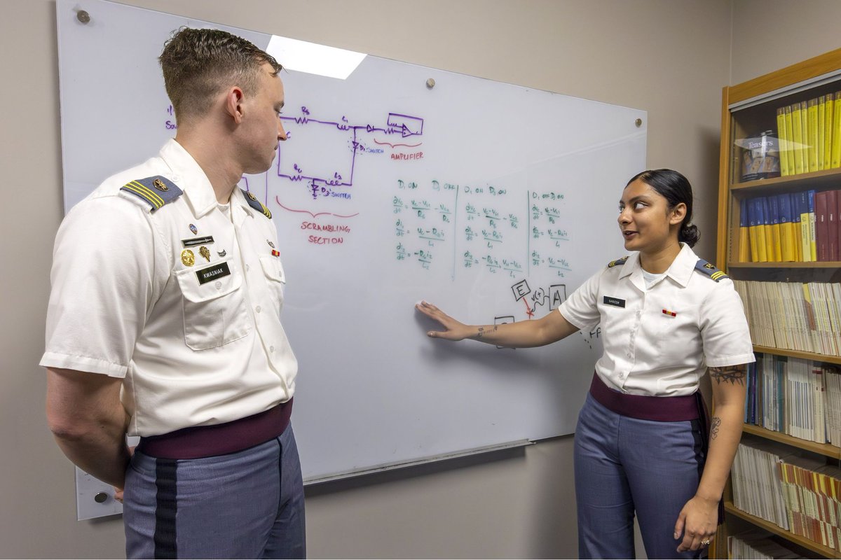 WPAOG's tweet photo. What happens when a drone's video feed falls into the wrong hands?

A team of West Point grads (Then-Cadets) researched how to make sure this doesn’t happen by encrypting &amp; decoding drone feeds, strengthening the security of live battlefield imagery.

📰: https://t.co/KnP8HZz9bC https://t.co/A6akkkVLlH