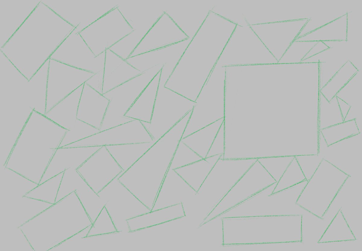 GthaChamp's tweet photo. Drawing practice: Day 4
Fundamentals - More squares, triangles &amp; random shapes
#art #artist #practise #fundimentals #drawing https://t.co/rwbQrEsaRr