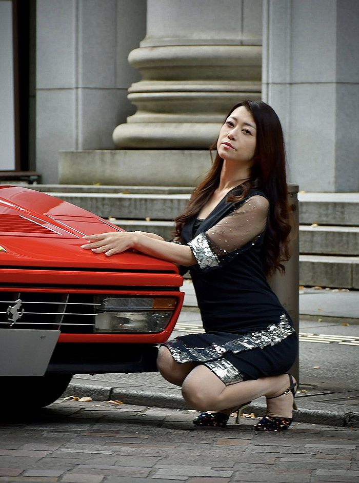 BLUEMERCEDS's tweet photo. 北条麻妃さん個別撮影会・GENROQに憧れてフェラーリと💖 | Ｗ124「ベリルワゴン」＆ W205「セレナイトグレー」
 https://t.co/Ujb8bBoUtU #Amebaブログ #アメブロ https://t.co/Mnkxa4eiux