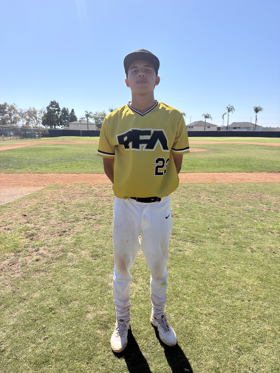 FiveToolCA's tweet photo. #FiveToolWest F: @CaliforniaPFA SoCal 16U Gold 4, Trosky Force 3
PoG: Issac Sepulveda 2-3, 2B, RBI https://t.co/iwziQyqtXZ