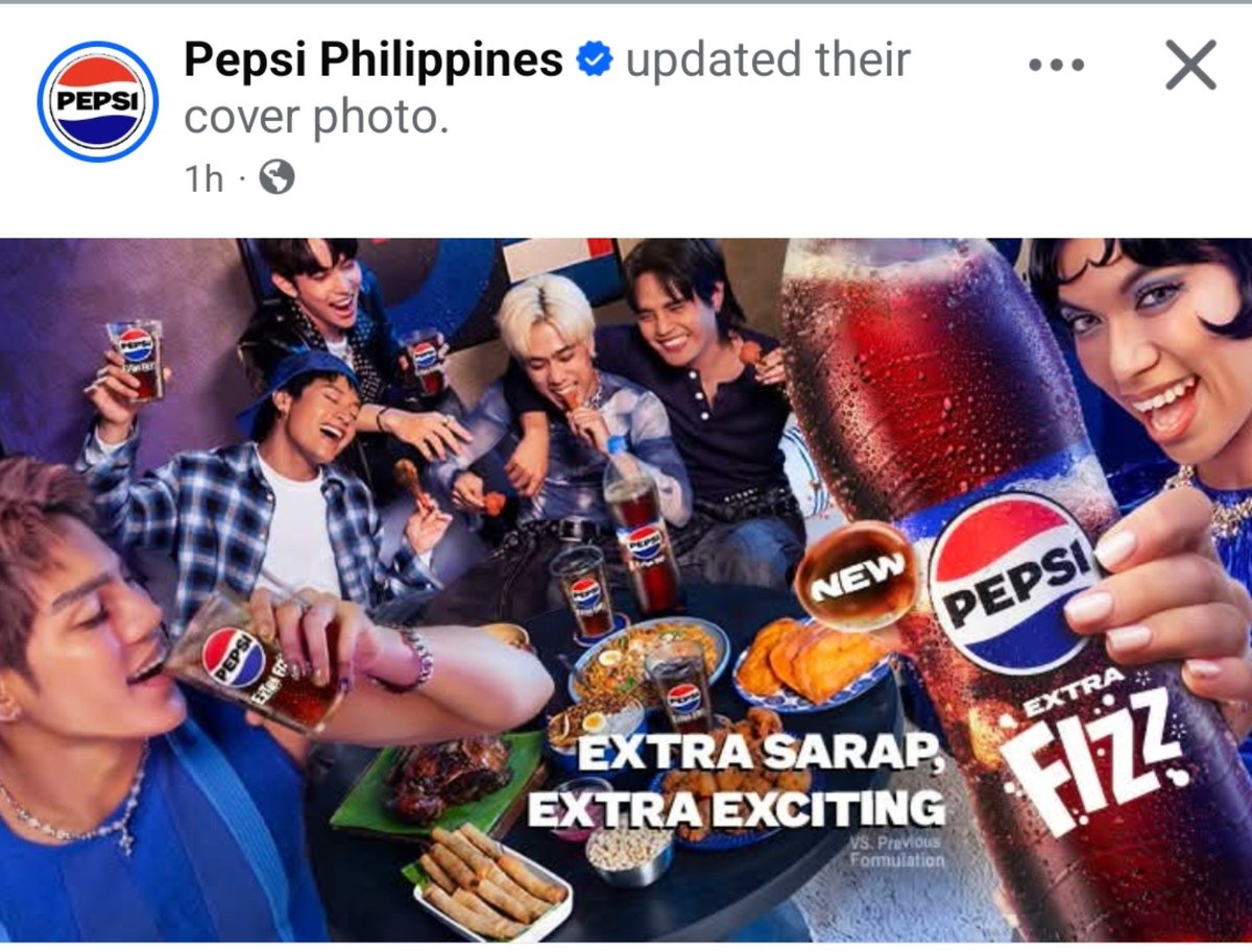 xxeyss's tweet photo. ninang pepsi changed cover photo!! ang kyuuut💙 https://t.co/5CncdtZMb4