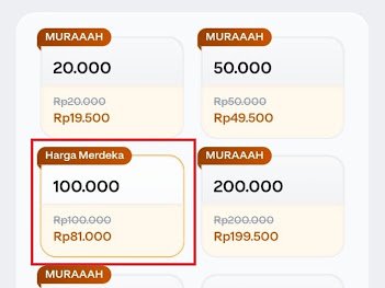 3Ghani10603's tweet photo. Rayakan semangat Merdeka dengan promo yang bikin dompet ikut lega! Token PLN Rp100.000 cuma Rp81.000 di aplikasi GoPay.
#TOKENPLN81RIBU https://t.co/krjVs2ewEN