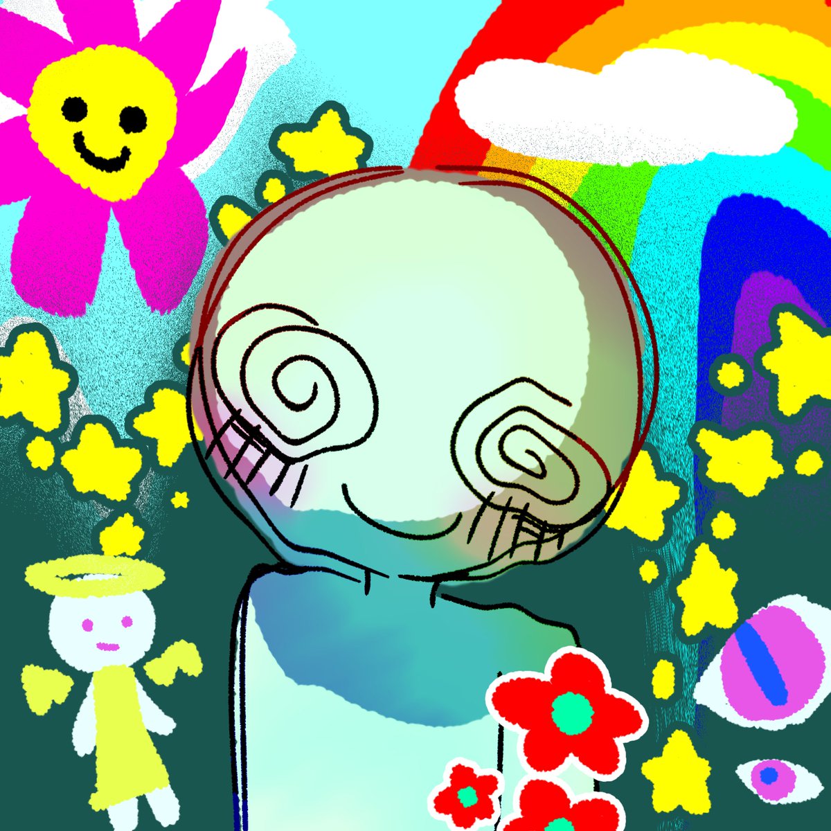 unkn0wn31_'s tweet photo. これは友達@_orzta に送った絵
本来没だったけどこいつが気に入ったのでアイコンにされました🫪 https://t.co/nOGd6c86Wo