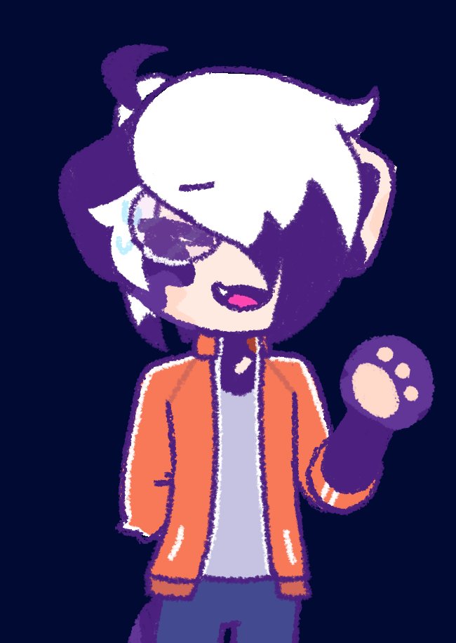 PatchesVessel's tweet photo. "Oh thanks... It's been a bit better recently, besides a couple stuff but... I can't exactly sad all the time, you know?" https://t.co/u63LIM75QY