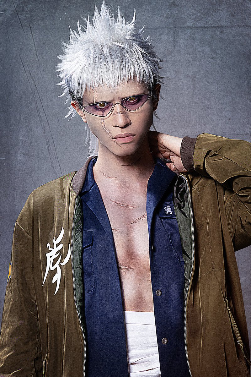 hundredline_st's tweet photo. 極限選別演劇
『HUNDRED LINE -最終防衛学園-』
キャラクタービジュアル公開❗️

#蒼月衛人 役　#仲田博喜 
#厄師寺猛丸 役　#田淵累生
#雫原比留子 役　#小山内花凜

公式HP
https://t.co/KdrpzoR8L7

#舞台ハンドラ https://t.co/W6MUN0nrGw