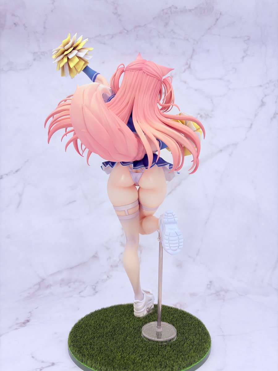 takefujigo's tweet photo. 1/5.5 ケモミミチアガールのフィギュアが届いたけど、めっちゃ可愛いな

腋がしっかり造形されてるの最高
あと台座の芝感が凄い

唯一上の服の着け難さが尋常じゃないところは気になるけど、ただ着けない方が好みだからまぁいい��� https://t.co/xk5YOVjkHm