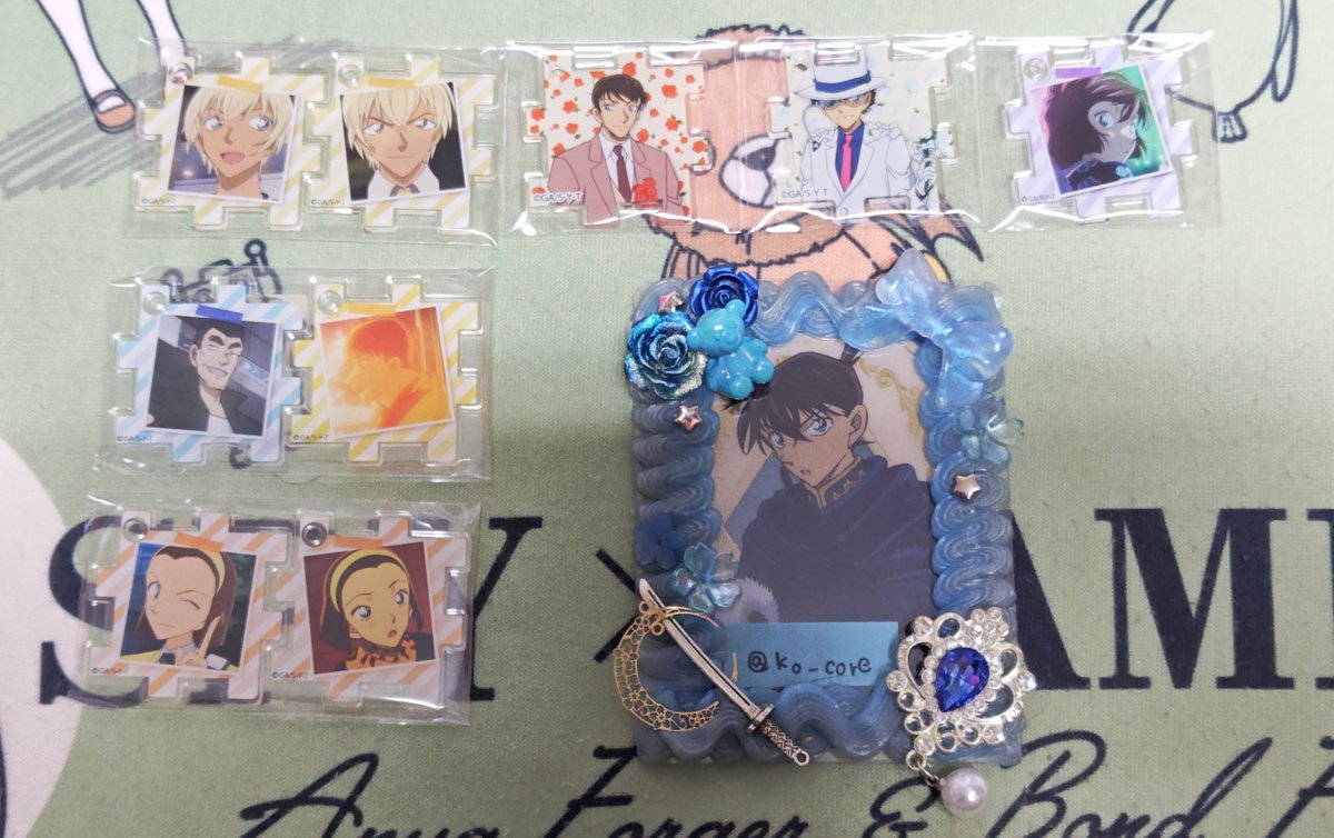 ko_core's tweet photo. 名探偵コナン コナンランド コナン展 アニコナ展 アクリルパズル 譲渡交換
譲：画像1～4枚目
求：画像1枚目→園子以外は画像5枚目の新一、画像1枚目園子→譲渡or画像5枚目新一(&amp;蘭)、画像2～4枚目画像ごとに譲渡or5枚目新一(&amp;蘭)
→ https://t.co/JxClaQo2J0