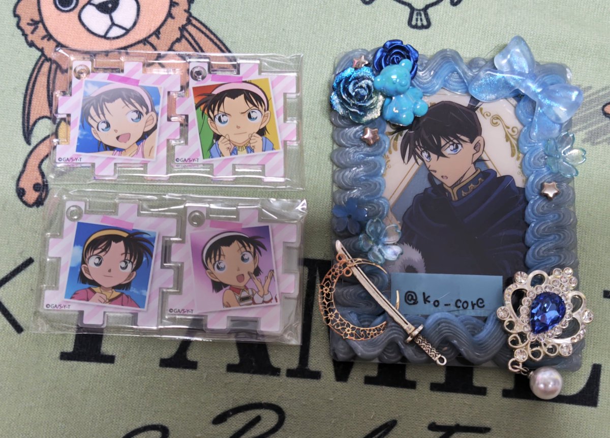 ko_core's tweet photo. 名探偵コナン コナンランド コナン展 アニコナ展 アクリルパズル 譲渡交換
譲：画像1～4枚目
求：画像1枚目→園子以外は画像5枚目の新一、画像1枚目園子→譲渡or画像5枚目新一(&amp;蘭)、画像2～4枚目画像ごとに譲渡or5枚目新一(&amp;蘭)
→ https://t.co/JxClaQo2J0