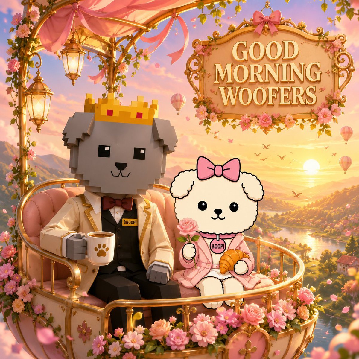 MrOriginalKhan's tweet photo. Sunday Morning Woofers &amp; $BOOPI MFERS!🌞

Have a great Sunday Funday by minting DaWoofers NFT &amp; loading up on some $BOOPI bags!🐶💰

MINT: https://t.co/8R2UayCFJr

$BOOPI CA: 7fodN5Vn21kZdGfvA178ZNctqsZ2kCGVRHfFNEkboop

#DaWoofersNFT #BOOPI $BOOPI https://t.co/XFbt5wxAMO